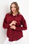 Women's Single Pocket Detailed Oversize Shirt 260192 - 265098 - 4