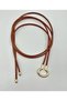 Gold Buckle Rope Belt Lanyard Belt Dress Belt Shirt Belt Coat Belt - 4