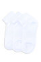White Boy 3 Pack Solid Ankle Socks