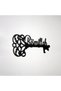 Latin Metal Keychain with Bismillah Written - Islamic Home and Office Decoration Keychain - 3