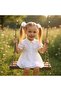 Lacy Tulle School Buckle 2 Pack Standard White - 2