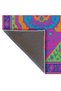 Mosso Purple Green Themed Motifs Detailed Pattern Woven Base Vintage Decorative Carpet Mosso208 - 6