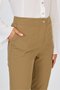Narrow Leg Fabric Mink Trousers P-0024 - 2