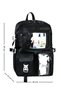 Set of 3 Korean Models: Children's Primary School Bag, Pen Holder, Lunch Box, Backpack - 2