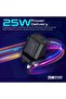 Ultra-fast Dual Port Ac Charger With 25w Power Delivery And Qc 3.0 - 2