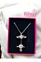Winged Necklace and Ring Set Steel Birthday Gift Gift for Lover Gift Boxed Set - 2