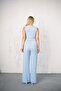 Women's Seersucker Suit with Vest - Vest and Pants - Summer Suit - 7