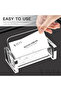 Tuva - Elegant and Stylish Plexiglass Business Card Holder |   Office Table Top Premium Elite Organizer - 4