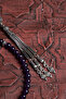 Certified Amethyst Metal Imam Tassel Prayer Beads - 3