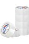 Clear Tape, 6 Pieces - Heavy Duty 2 Inch x 50 Yards