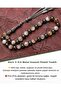 Certified Citrine & Prit Metal Imame Tassel Prayer Beads