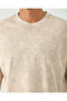 Erkek Luxury Basic Yıkamalı Baskılı Oversize Tişört - 3