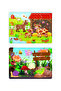 Cute Animals, Dinosaurs, Planets, Farm 16 Piece Wooden Puzzle Set of 4 - 3