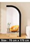 Scandinavian Arc Design Full Length Wood Frame Mirror, 70x170 cm - 5