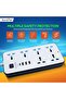 Universal Extension Lead/Cord with Multiple Functions, UK 3-Pin Plug Socket with 6 Outlets | - 8