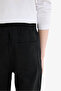 Straight Leg Gabardine School Black Boy's Trousers T8850A6/Bk81 - 6