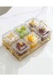 6 Pieces Light Luxury Fruit & Snack Bowls with Tray - 2