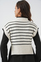Women's Striped Knitwear Sweater 15926 - Ecru - 6