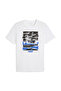 Graphic Tee Men's White Casual Style T-Shirt 68804102 - 4