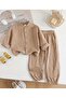 100% Cotton Muslin Bohemian Shirt Set with Elasticated Cuffs / Umrah Clothing
