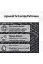 Vague Rectangular Non-Slip Door Mat 43.5 x 75cm - 6