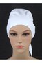 Plain Black Seamless Sponge Knob Combed Cotton Inner Cap
