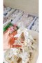 10 Pieces of Hajj, Umrah, Bridal Mevlidi Plastic Pearl Prayer Beads with Ribbon Decoration