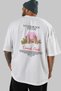 Stonehenge England Back Printed White Oversize T-Shirt Men Women Cotton Crew Neck T-Shirt - 5