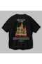 Kremlin Russia Back Printed Oversize T-Shirt Men Women Cotton Crewneck Tshirt - 3