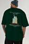Statue of Liberty New York Back Printed Oversize T-Shirt Men Women Cotton Crewneck Tshirt - 6