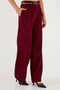 Wide Leg High Waist Wide Leg Palazzo Pants Pants 65271262 - 3