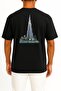Oversize Burj Khalifa, Dubai Back Design Unisex T-Shirt