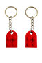 Lego Heart Figure Lover Couple Design Keychain - Special Gift for Lover