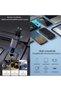 120W 4-in-1 car charger with LED display, dual USB ports, Type-C & Lightning cables, PD support. - 6