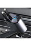120W 4-in-1 car charger with LED display, dual USB ports, Type-C & Lightning cables, PD support. - 5