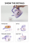 Kids Kitchen Toys,19 PCS Pretend Play Kitchen Set Cooking Toys for Kids Girls Boys Toddlers - 2