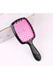 Anti Static Paddle Hairbrush,rose red 20X4X9cm - 5