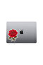 Red Rose Red Rose Sticker Car, Motorcycle, Helmet, Laptop, Glass Sticker 13X11 cm - 4