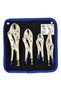 SELF-LOCKING TIN WORK PLIERS SET, 4 PIECES