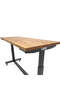 WORKBENCH WITH SOLID WOOD TOP ADJUSTABLE IN HEIGHT 152CM - 8
