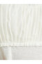 Beige Women's Linen Blend Maxi Dress - 6