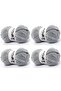 Lot of 4 X 100Gr Skeins Ice Yarns Chenille Baby (100% Microfiber) Yarn Bluish Grey - 4