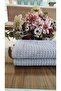 (2Nd Gray Set) Decorative 100% Cotton 50X75Cm. Hand and Face Towel, Kitchen Towel, Cleaning Cloth - 4