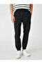 Jogger Cargo Trousers Drawstring Pocket Detailed - 3