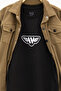Coffee Linen Shirt Crew Neck Printed T-Shirt Boys 2-Piece Set 20257 - 4