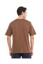 Typography Print T-Shirt With Crew Neck and Short Sleeves - 3