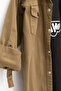 Coffee Linen Shirt Crew Neck Printed T-Shirt Boys 2-Piece Set 20257 - 2