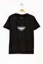 Coffee Linen Shirt Crew Neck Printed T-Shirt Boys 2-Piece Set 20257 - 3