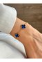 316L Steel Pearlescent Dark Blue Hologram Bracelet Women Men Unisex Bracelet Gold Double Sided - 5