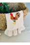 Embroidered Linen Kitchen Cover / Cloth / Oven Cover - 4